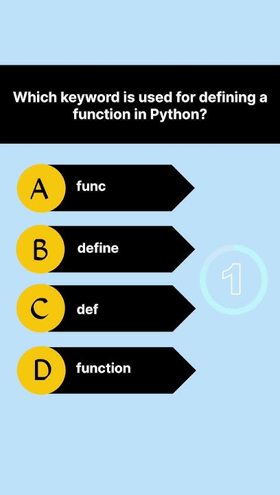 Keyboard to define function in Python #pythonprogramming #keywords # ... image.