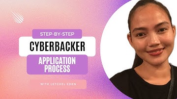 How to apply in Cyberbacker in 2023? Step-by-Step Application Process