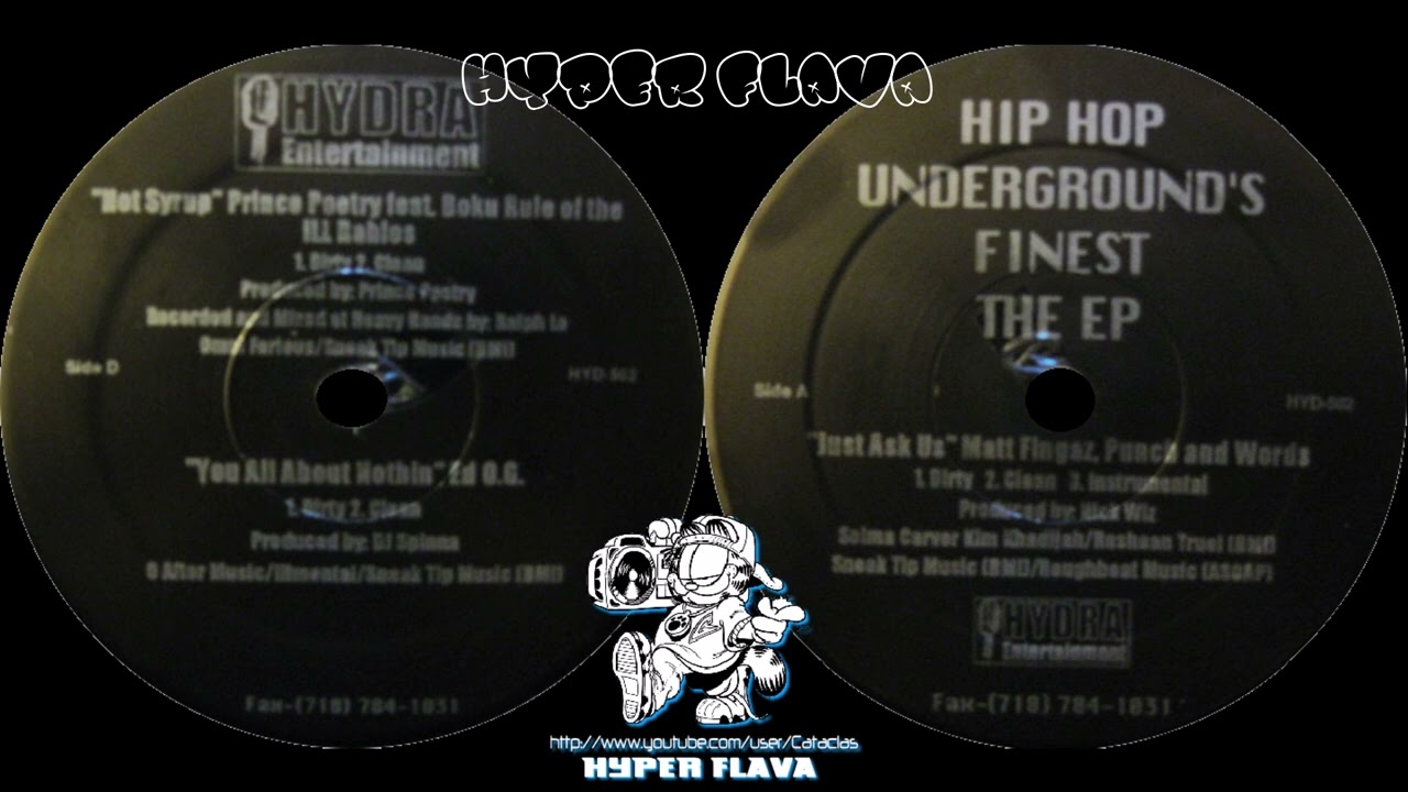Various (VA) - Hip Hop Underground's Finest (EP) (Full Vinyl, 12