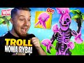 TROLLUJEMY nową RYBĄ PRZYTULANKĄ w Fortnite ... (mega OP!)