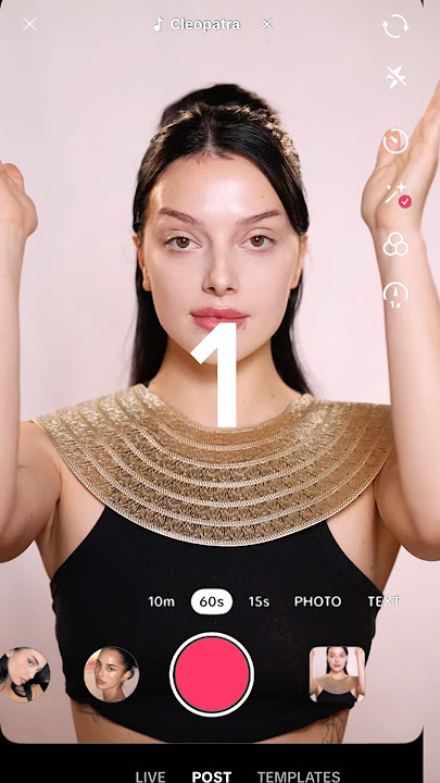 Cleopatra trend tutorial✨#transition #makeup #cleopatra