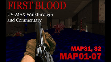 Doom II: First Blood (v1.1) - Walkthrough and Developer Commentary (PART 1)