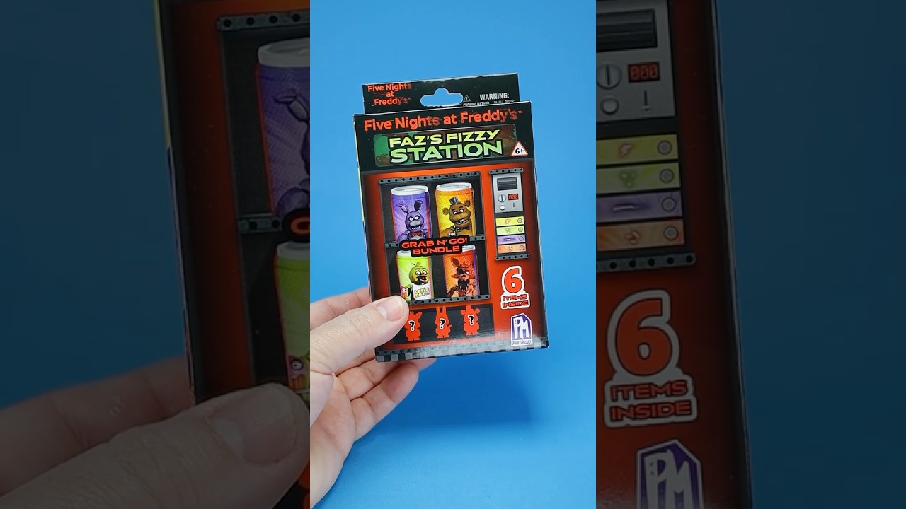 What’s Inside Faz’s Fizzy Station? #fnaf #fivenightsatfreddys