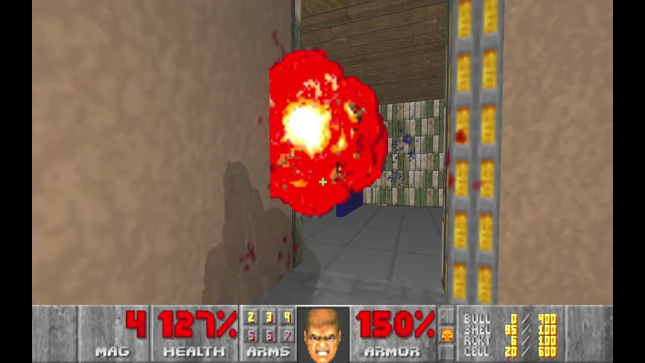 Cape Moss Ablaze Doom 2 Map Playthrough (no commentary)