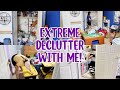 EXTREME DECLUTTER &amp; ORGANIZE WITH ME! SPEED CLEANING MOTIVATION! CLEAN WITH ME!