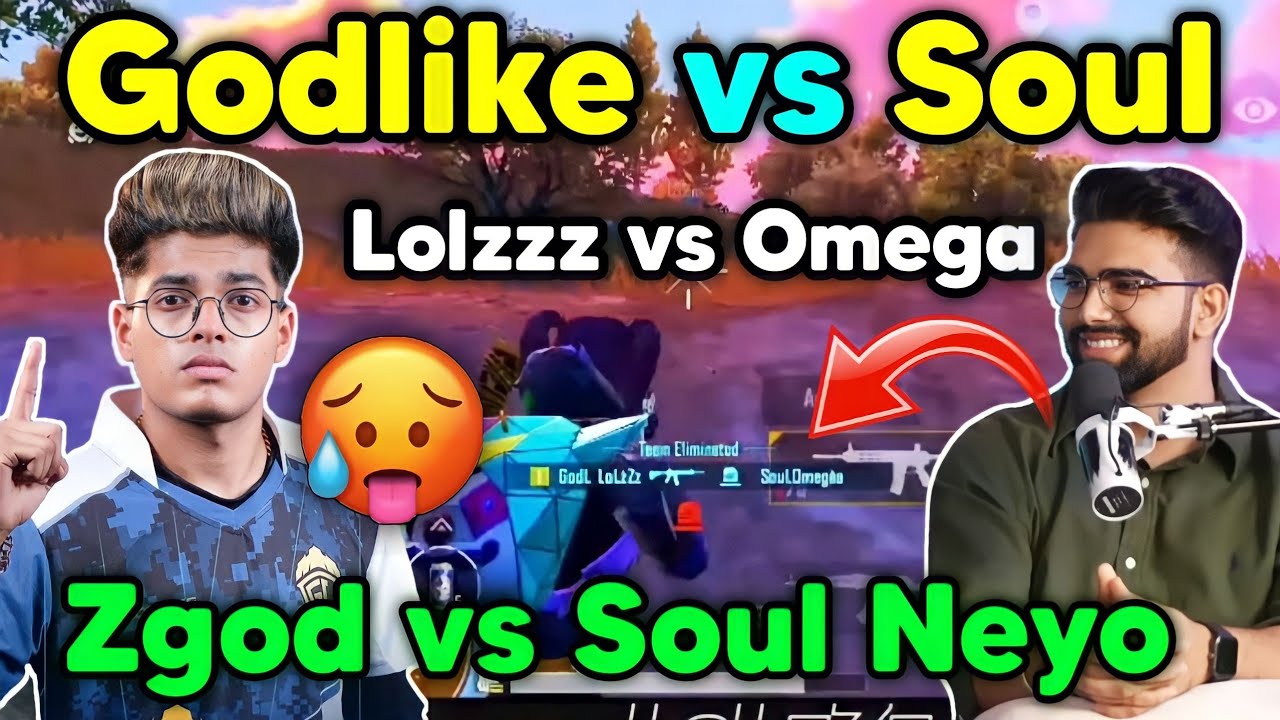 Godlike vs Soul latest fight 🔥 Zgod vs Neyo and Lolzzz vs Soul Omega 🇮🇳 ...