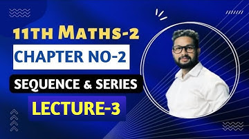 11th Maths-2 | Chapter 2 | Sequence & Series | Practice Set-2.2 | Lecture 3 | Maharashtra Board |
