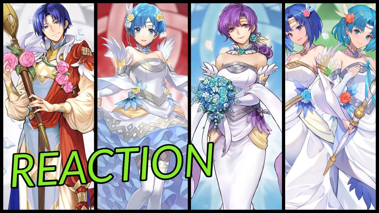 GRACEFUL BRIDES ARE GRACEFUL | Fire Emblem Heroes Bridal Grace Reaction [FEH]