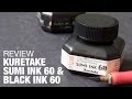 Review: Kuretake Black Ink 60 & Sumi Ink 60