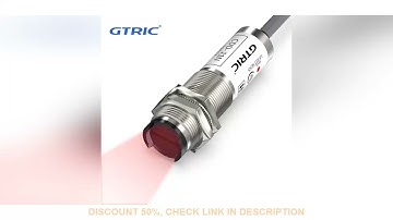 GTRIC CDD-11N Infrared Photoelectric Sensor Diffusion Diffuse Reflection NPN PNP 10-30VDC Optical Pr