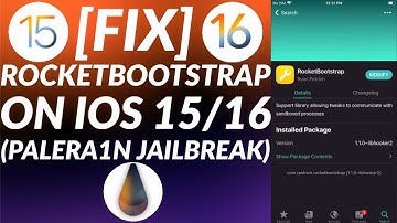 How to fix RocketBootStrap Palera1n Jailbreak iOS 16/15 | RocketBootStrap Fix | Easy Guide | 2023