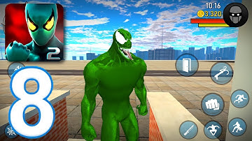 Power Spider Hero 2 - Gameplay Walkthrough Part 8 - New Levels (iOS,Android)