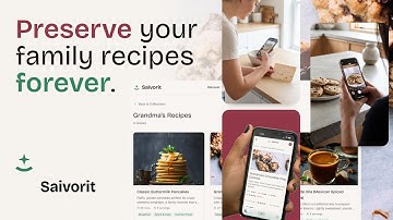 Preserve Your Family Recipes with Saivorit! 🍽️