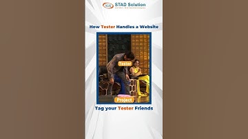 😆 How Tester Handles a Website 😜 | Funny Tech Video | STAD Solution