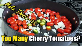 Too Many Cherry Tomatoes Make THIS Fire-Roasted Salsa!