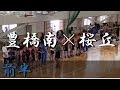 豊橋南高校×桜丘高校(前半) 東三河ハンドボール大会 2017