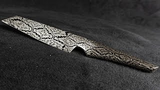 Knife Making  Integral Full steel handle chefs knife