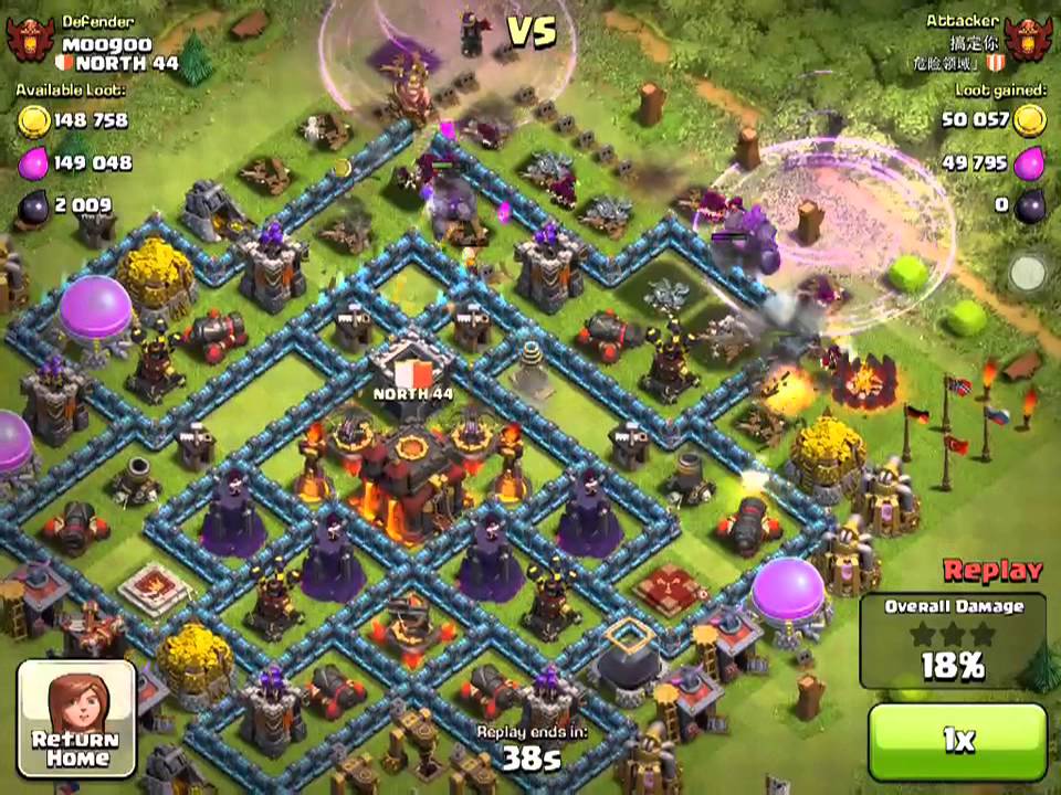 Clash of clans play