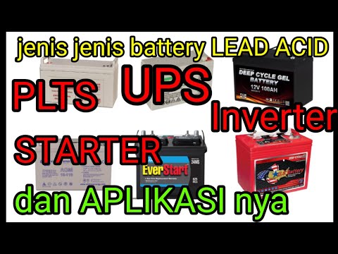 Video: Apa saja jenis-jenis baterai otomotif?