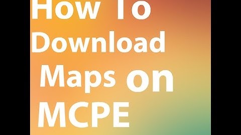 How to Download Minecraft PE Maps on Android