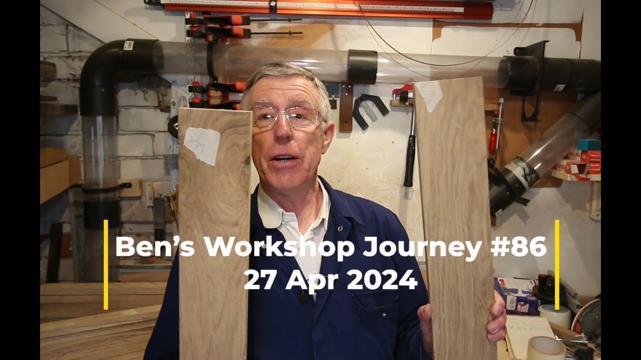 Ben's Workshop Journey #86 (Completing setup for cutting tenons) - YouTube