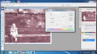 tutorial membuat efek tua menggunakan photoshop oleh luluk choiru nisa screenshot 3