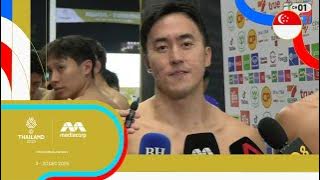 Quah Zheng Wen hails Singapore's 'great showing' after SEA Games 2025 medley relay win