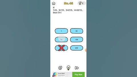 Tech Gamer 11 : brain out level 43 #shorts