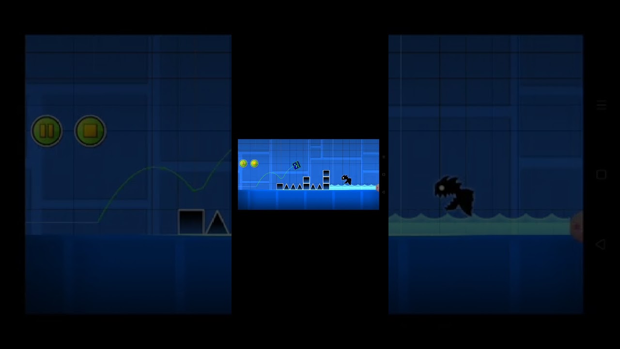 никогда не запускай geomery dash в 3 часа ночи.😱