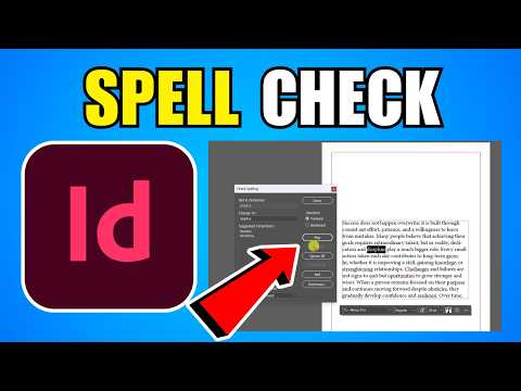 How To Spell Check In Adobe InDesign (2026) (Complete Guide)