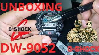 Unboxing del reloj Casio  G-Shock DW 9052 - de uso militar