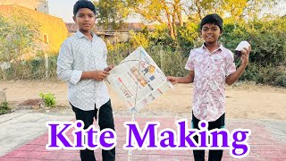 How to Make Kite | Kannayya Videos | Trends adda Vlogs