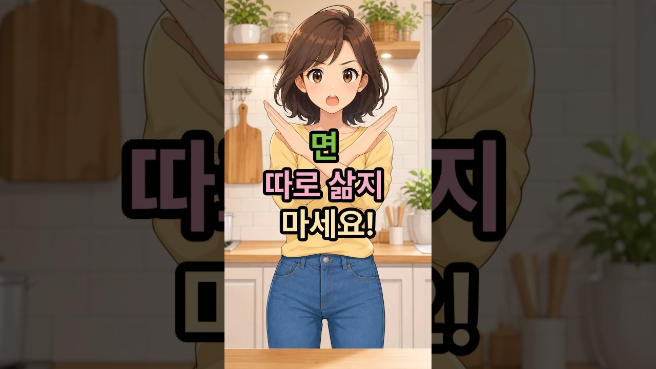 원팬 알리오 올리오 파스타 레시피 레시피 숏폼 썸네일