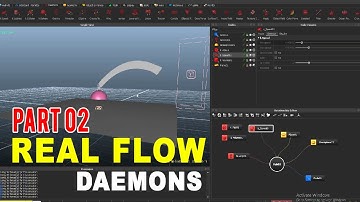 How to Use Demons in Real Flow || PART 2 || Real Flow demons tutorial in hindi || VFXMentor