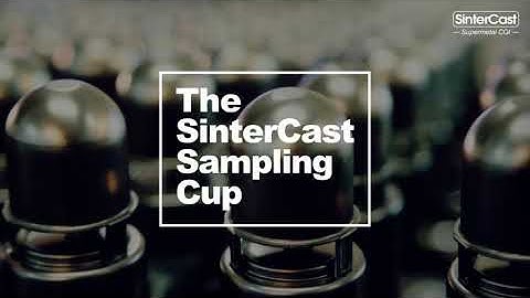 Precision in Every Detail: The SinterCast Sampling Cup
