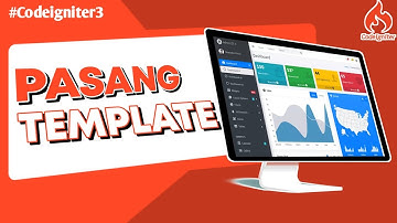 Cara Memasang Template Di Codeigniter 3 ! Admin LTE 3