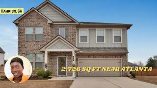 Inside a Like-New 4-Sided Brick Home Under $400K in Hampton GA | Atlanta Suburb House Tour