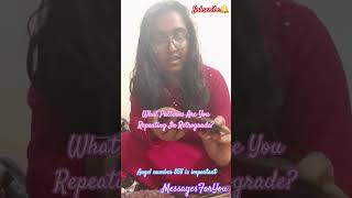 What Patterns R U Repeating In Retrograde|MessagesForYou#cartomancy #cardreading #patterns#ytshorts