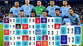 MANCHESTER CITY way to the Top of EPL 2023-24 Season