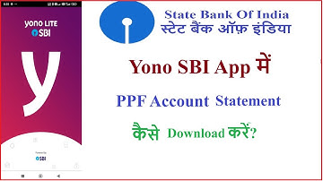 how to download PPF account statement in yono SBI || Yono SBI me PPF account statement kaise nikale?