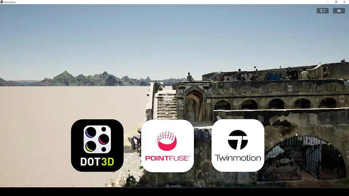 Dot3D for iOS LiDAR Data in Twinmotion via PointFuse