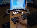 MS Word Trick : Text ko table me convert kare l Amazing Short Trick 🤩 #computereducation