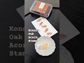 Konara Oak Acorn Stamp #shorts #eraserstamp #handmade #art #stamp #carving #japan #acorn