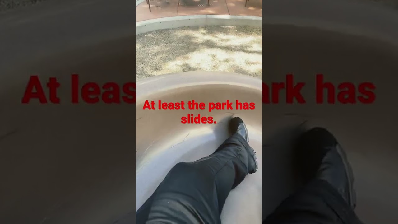 Sliding at Ed Leslie Park 