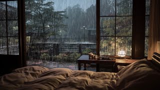 Relaxing rain sound washes away all your stress while you sleep   Rain Sounds for sleep