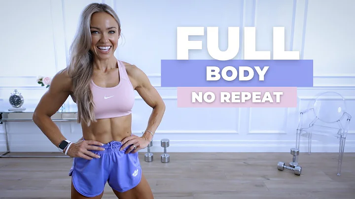 DIVERSE 30 MIN FULL BODY WORKOUT - Dumbbells & Bod...
