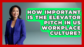 How Important Is The Elevator Pitch In US Workplace Culture? - Middle East Migraters
