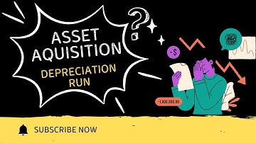 SAP FI-AA: Asset Acquisition (F-90) & Depreciation Run (AFAB) | Asset Explorer (AW01N) in SAP ECC
