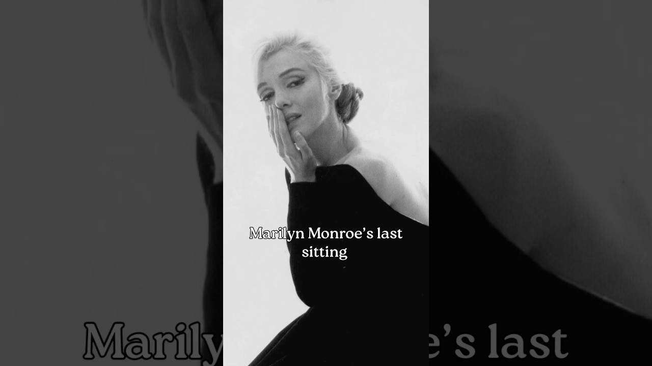 Marilyn Monroe’s last photoshoot by Bert Stern 