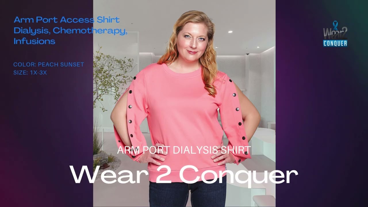 Indulge in Comfort: Stylish & Functional Apparel for Dialysis & Cancer Patients